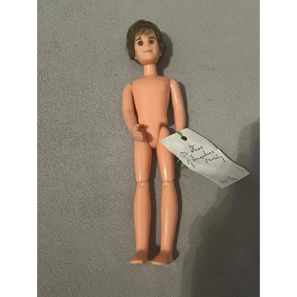 Vtg Mattel The Sunshine Fun Family 1973 Dad Steve Doll w/ Curly‎ Hair, No. 2321